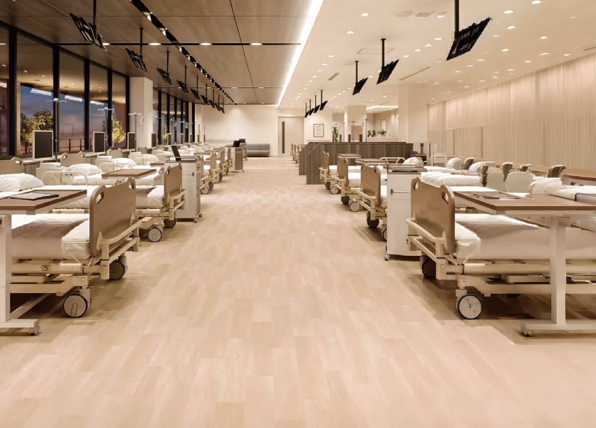 Toli Hospital Flooring
